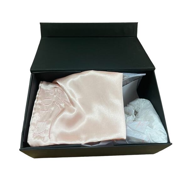 Oh Polly Heels Nude Step It Up Mules Sheer Mesh Women’s Size 42 / 9 - Picture 4 of 6